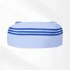 Gorro de Enfermera Gorro de Cola de Milano Blanco Rosa Azul Médico Aprendizaje Prácticas Jefa de Enfermeras Quirófano Barras Finas Gruesas