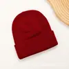 Gorros de Punto para Adultos de Otoño e Invierno Transfronterizos para Hombres y Mujeres, Gorros Versátiles para Estudiantes, Gorros de Punto Hexagonales en Stock