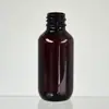 Botella de Spray de 50ml Empaque Cosmético Marrón Gel de Ducha Champú Hidrosol Aceite Esencial Botella para Mascotas Ámbar Personalización