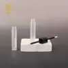 Materiales de Empaque para Maquillaje: Rubor Líquido, Delineador Líquido para Ojos, Brillo de Labios, Botella Vacía, Tubo Cuadrado Transparente Negro Mate para Brillo de Labios Rellenable