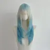 Marca independiente, estilo europeo y americano, peluca larga rizada teñida para mujer, adecuada para el uso diario, red interior color rosa, cabello largo, cobertura completa de la cabeza, en stock