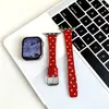 CorreaMantianxing Correa Adecuada para Correa de Reloj Apple S12 S10987Se, Pulsera Versátil de Lujo Ligero para Mujer