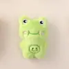 Broche de Peluche de Dibujos Animados Lindo Muñeco de Oso Rana Gato Conejo Adornos Colgantes para Bolsa DIY Accesorios de Ropa