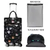 Bolsa de carrito retráctil bolsa de compras de supermercado plegable portátil Carrito de compras de rueda universal compras de comestibles carrito de arrastre para el hogar camping