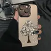 Funda para Teléfono Árbol de la Fortuna Adecuada para iPhone 16 Pro, Apple 17 Pro Max, Transfronterizo 15 Pro, 14 Nicho, 13 Creativo