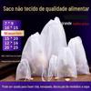 Filtro de resíduos de tecido não tecido com desenho de rosca de especificação completa saco de chá descartável saco para decocção de medicina chinesa saco de chá saco de tempero