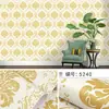 Papel de parede autoadesivo por atacado quarto casa fresco estilo pastoral dormitório renovação papel de parede fundo adesivos decorativos de parede