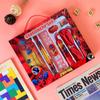 Guardería Escuela Primaria Niños Día del Niño Traje de Papelería Cuerda para Saltar Combinación Suministros Escolares Bolsa de Regalo Premio Infantil Caja de Regalo