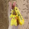 Chaveiro Boneco Pingente Pikachu Psyduck Pokemon Chaveiro Bolsa Ornamento de Presente Presente de Feriado