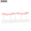 Herramientas especiales para tienda de pestañas, pinzas de acrílico rosa para injerto de pestañas, estante de almacenamiento creativo para pinzas de pestañas.