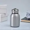 Taza de bolsillo portátil pequeña con asa para dados taza de vacío para exteriores con taza de vacío de doble capa de acero inoxidable olla térmica