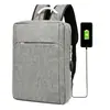 Mochila 2025 para Hombre Casual USB Negocios Deportes Mochila para Viajar al Trabajo Bolsa para Computadora Bolsa Escolar de Viaje Se Puede Imprimir con Logo