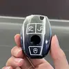 Para Mercedes-Benz e300l cubierta de llave c260l alto nivel glc300l hembra a200l hebilla clase gle glb carcasa s400