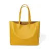 Bolsos de Piel Genuina de Gran Capacidad para Mujer 2025 Bolsos Nuevos de Moda y Elegantes de Primera Capa de Piel de Vaca Bolsos de Clase para Mujer para el Trabajo