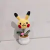 Oveja de lana tejida a ganchillo animal en maceta, cabeza de cerdo conejo Pikachu, decoración del hogar, importación transfronteriza, hecho a mano puro