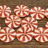 Botões de Resina Coloridos tipo Doce com Quatro Furos de 20mm para Crianças Doces Pirulitos Coloridos Artesanais DIY Botões Redondos Decorativos