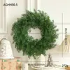 Decoraciones Navideñas de Nuevo Producto Transfronterizo Guirnalda de 30 cm Colgante de Pared Colgante de Puerta Corona de Mimbre Decoración de Ventana Venta al por Mayor