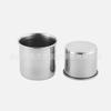 Vaso de acero inoxidable para medicamentos con báscula, vaso para dispensar medicamentos, vaso medidor de líquidos para medicamentos de hospital, botella de desinfección, botella de bolas de algodón, vaso de yodo, vaso pequeño para medicamentos