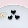 Macarrón en Forma de Corazón Resina Brillante Accesorios DIY para Pendientes, Pinzas para el Cabello, Fundas de Teléfono, Materiales de Pegamento de Crema al por Mayor