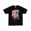Marca da Moda Fornecimento Atacadista Transfronteiriço, Dropshipping de Comércio Exterior, Camiseta de Manga Curta Pe Shark Pesada 260g