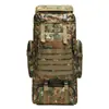 Mochila de Montañismo Camuflaje para Fabricante Gran Capacidad para Hombres y Mujeres Casual Deportes al Aire Libre Mochila de Montañismo 65L Venta al por Mayor