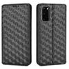 Funda para teléfono móvil Samsung S20, funda abatible con succión magnética, funda de cuero anticaídas, tarjetero, patrón tridimensional