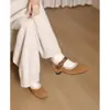 Zapatos Mary Jane Retro de Terciopelo Grueso para Mujer, Cálidos de Invierno, que Aumentan la Altura, Zapatos de Tacón Alto con Punta Cuadrada para Mujeres Bajitas