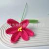 Tulipas Desabrochando, Buquês de Flores de Lã Tricotados à Mão, Flores Artificiais, Flores de Crochê para o Dia dos Namorados, Dia dos Professores, Decoração de Casa
