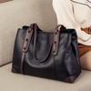 Bolsa Tote 2026 Novo Modelo Bolsa de Ombro Feminina Grande Capacidade Toque de Luxo Primavera e Outono Couro Genuíno Bolsa Grande Bolsa para o Dia a Dia Bolsa de Mão