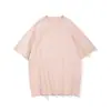 Camiseta de Manga Corta con Cuello Redondo, Top Masculino Fresco y Casual de Corte Amplio, Camiseta Base Dopamina de Moda de Marca de Alta Gama para Hombre