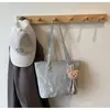 Bolsa de Ombro Tendência de Grande Capacidade Transfronteiriça 2025 Nova Leve Exquisita Casual de Ombro Único Bolsa Tote