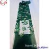 Vestido de Noiva Retro Francês Totalmente Bordado com Lantejoulas Flor Grande Bordado Tecido de Renda Vestido Vestido Malha Bordado Atacado
