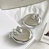 Peine Plegable con Cojín de Aire, Peine Pequeño Portátil, Peine con Espejo, Peine Integrado con Bolsa de Aire, Peine de Masaje, Espejo de Maquillaje Plegable, Espejo de Belleza