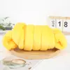 Fio de veludo cristal espesso de 5CM para tecelagem manual DIY de almofadas, ninhos de gato, tiras de tecido, tiras anti-colisão extra grossas para berço de bebê e protetores de cama