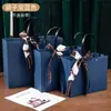 Bolsas de Compras tipo Sacola Multiespecificação, Caixas de Papel para Presente Doces Personalizadas e Bonitas, Caixas de Embalagem Externa tipo Sacola e Duráveis