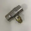 Accesorios para Equipos de Cocina Comercial Válvula Frontal de Estufa de Gas Válvula de Bola de Cobre Sistema de Gas de 4 Puntos Válvula Principal de Gas de 6 Puntos Sistema de Cadena de Onda