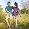 Ropa de Protección Solar para Senderismo Deportivo al Aire Libre para Parejas, Ropa Amigable con la Piel con Índice de Protección UV UPF50+ Ropa de Protección Solar