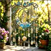 Campanilla de viento de cristal temática del océano, producto nuevo transfronterizoF