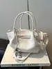 Bolso de mano para mujer al por mayor 2025 invierno nuevo de moda verano moda patrón de lichi bolso tote bolso de hombro bandolera