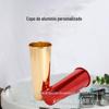 Oxidação 650ml copo de alumínio bebida cola copo de alumínio reutilizável borda cerveja copo de alumínio