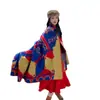 Manto de Viagem Estilo Étnico Noroeste Xale de Tricô Cachecol de Primavera Outono Inverno Manto Cobertor Feminino Xizang Xinjiang