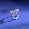 Anillo de Plata de Ley S925 Posición de Piedra Marquise 2*4mm Anillo de Paz Montura Vacía Nicho Francés Accesorios de Incrustación DIY