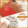Bestseller transfronterizo otoño Acción de Gracias imanes para refrigerador personalizados para el hogar ventana puerta de garaje imanes fiesta decoración del hogar