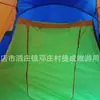 Tienda de campaña para viajes al aire libre transfronteriza para acampar en autocaravana con alfombrilla a prueba de humedad, dos dormitorios y una sala de estar, a prueba de viento y lluvia para acampar