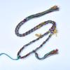 Cordão de pingente tecido à mão pendurado thangka zachilam homens e mulheres estilo étnico retrô all-match colar ajustável corda