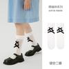 1677 calcetines para niños al por mayor 2024 verano delgados princesa lazo calcetines de malla hueca transpirables calcetines para niñas