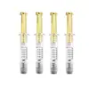 Seringa de Vidro com Trava Luer 1ml em Estoque Seringa Pré-Cheia com Agulha de Metal Seringa para Óleo de CBD e Cânhamo