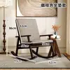 Balcón Uso Doméstico Especial para Ancianos Silla Mecedora de Bambú Perezosa para Descanso Adulto Descanso de Mediodía Silla Cómoda Engrosada Silla Mecedora