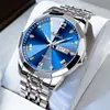 Reloj de cuarzo simple para hombre, con tapa trasera hueca, resistente al agua, luminoso, calendario, moda, Tiktok Live, reloj famoso explosivo