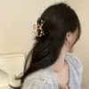 Pinza para el Cabello de Lazo Carey para Mujer Clip para el Cabello de Acetato Retro Francés de Alta Gama Pinza Tiburón para Recogido Accesorios para el Cabello